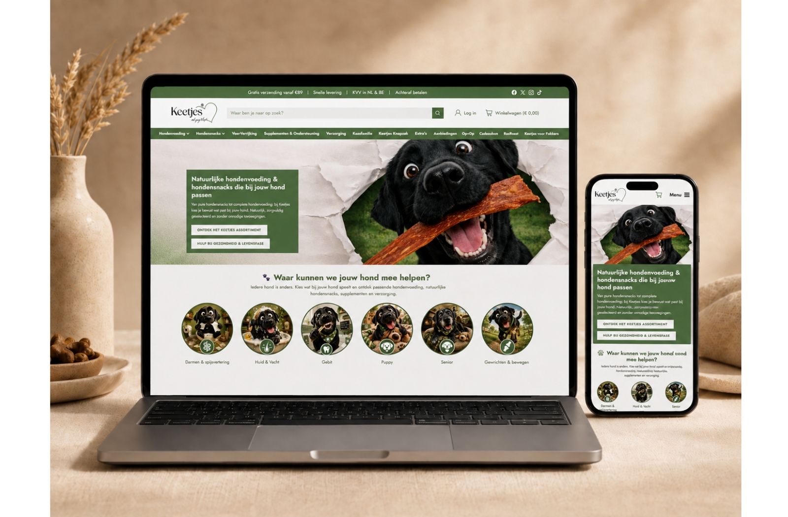 Keetjes.nl homepage of collectie